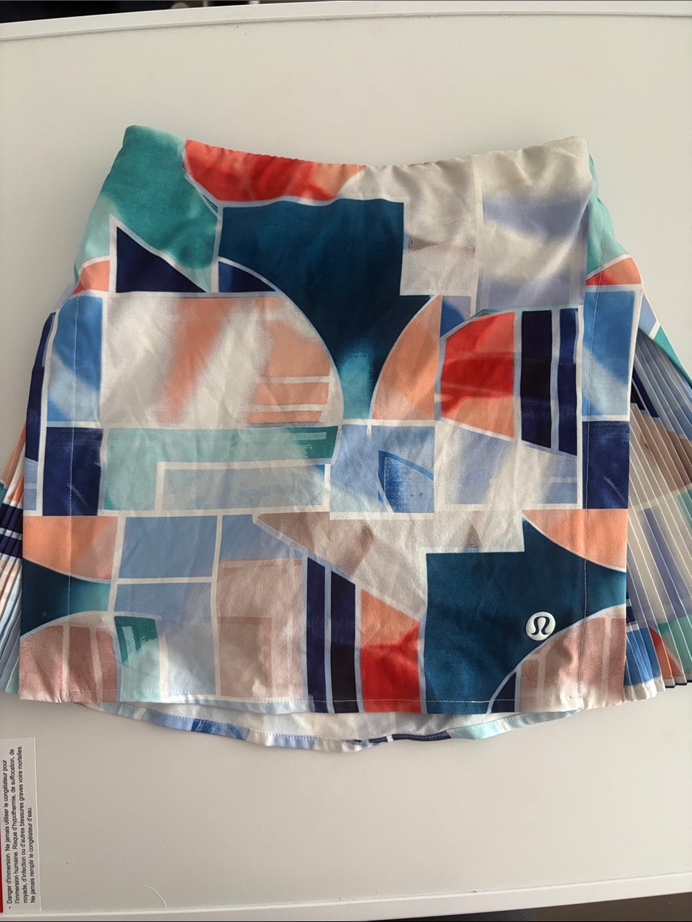 Lululemon Multicolor Geometric Print Women’s Skort
